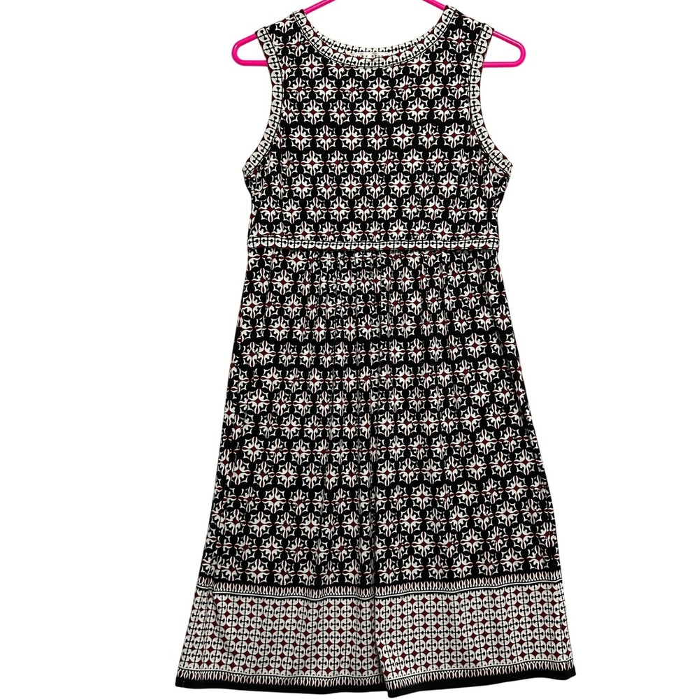 Max Studio Sleeveless Stretchy Dress Geometric Patterned Women'sβ Size Small